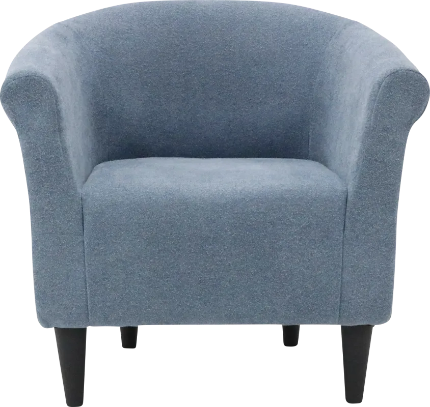 Apezi Blue Accent Chair