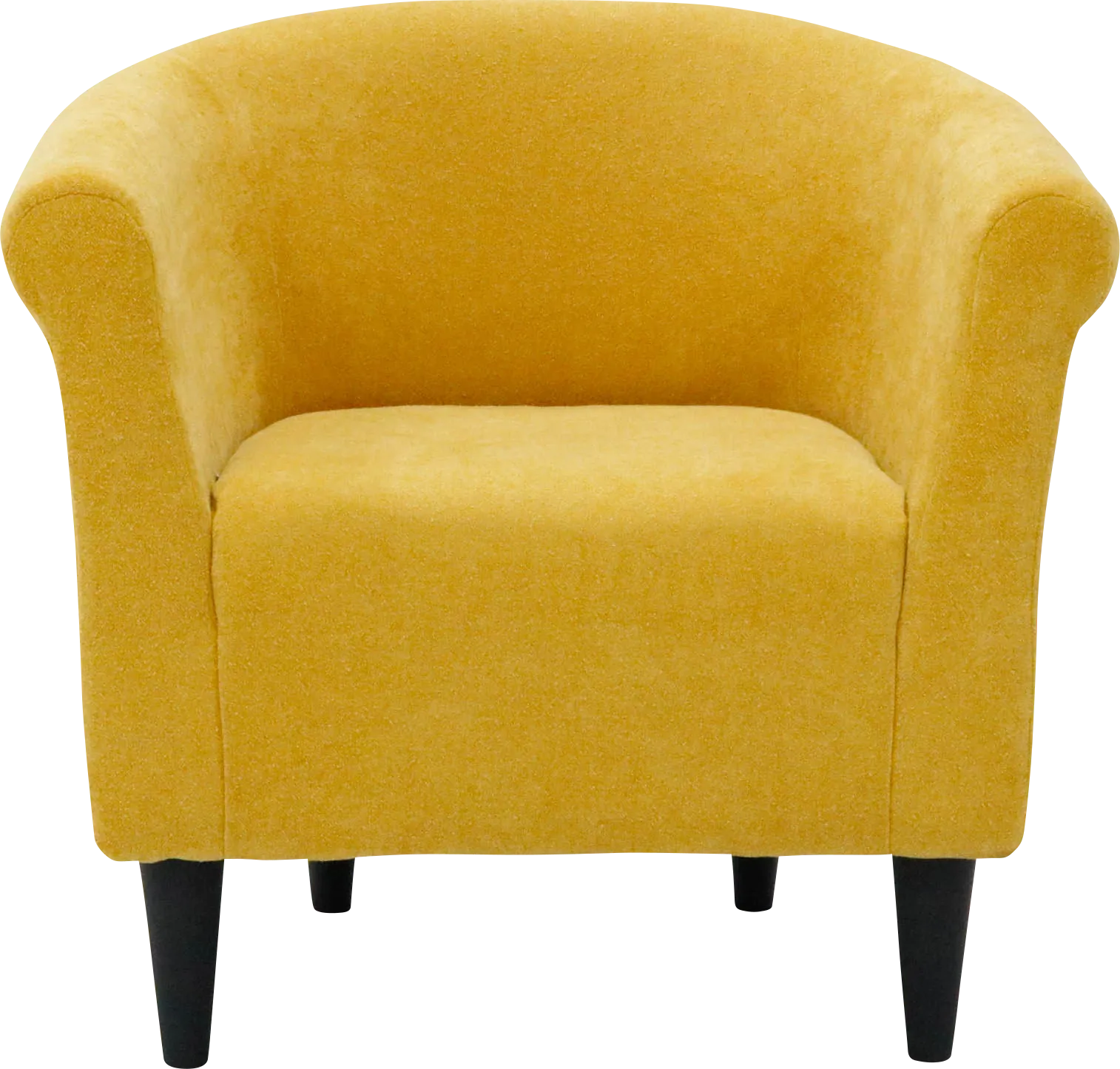 Apezi Yellow Accent Chair - Thumbnail - Image 1