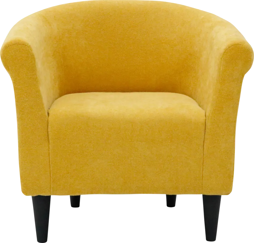 Apezi Yellow Accent Chair