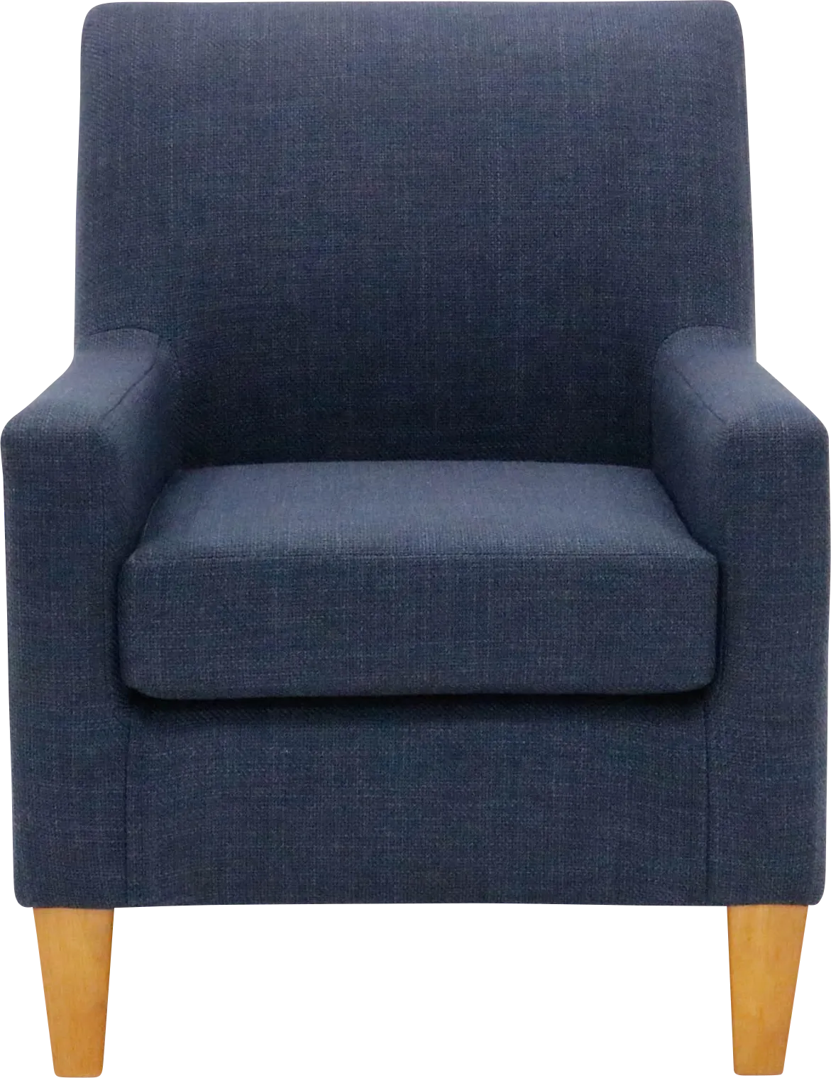 Azrae II Navy Accent Chair - Thumbnail - Image 1