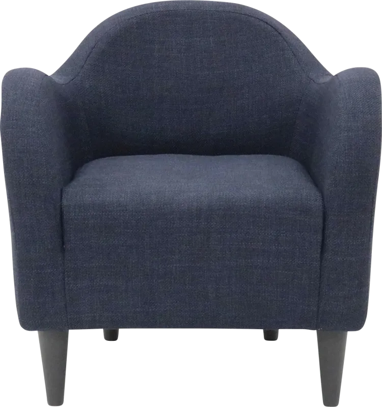 Peliel II Navy Accent Chair