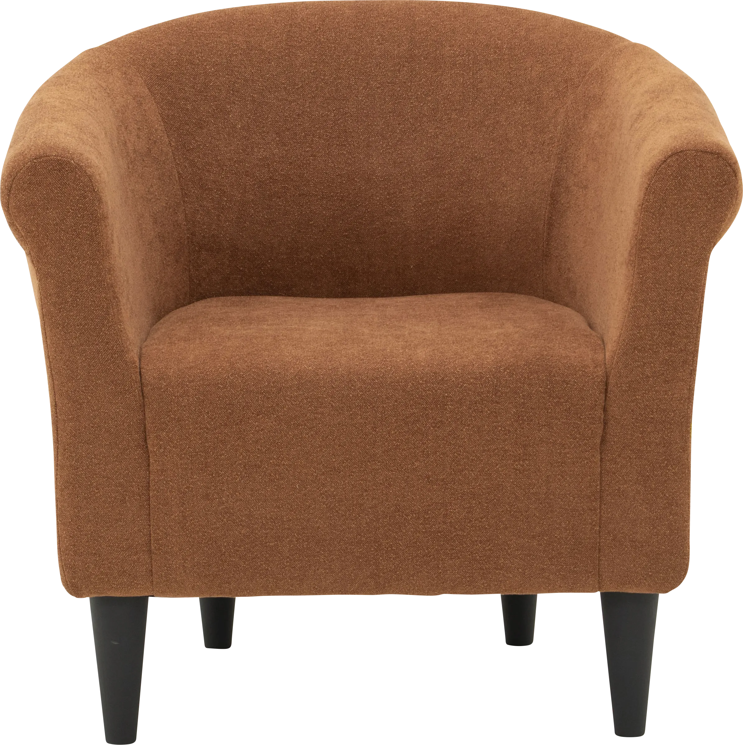 Apezi Orange Accent Chair - Thumbnail - Image 1