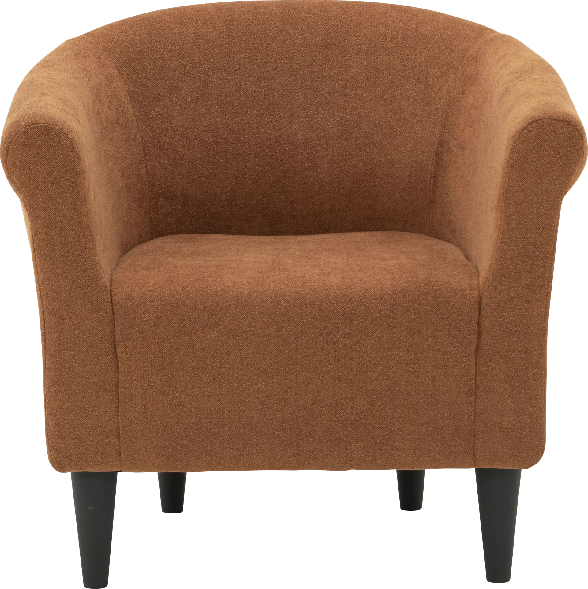 Apezi Orange Accent Chair - Image 1