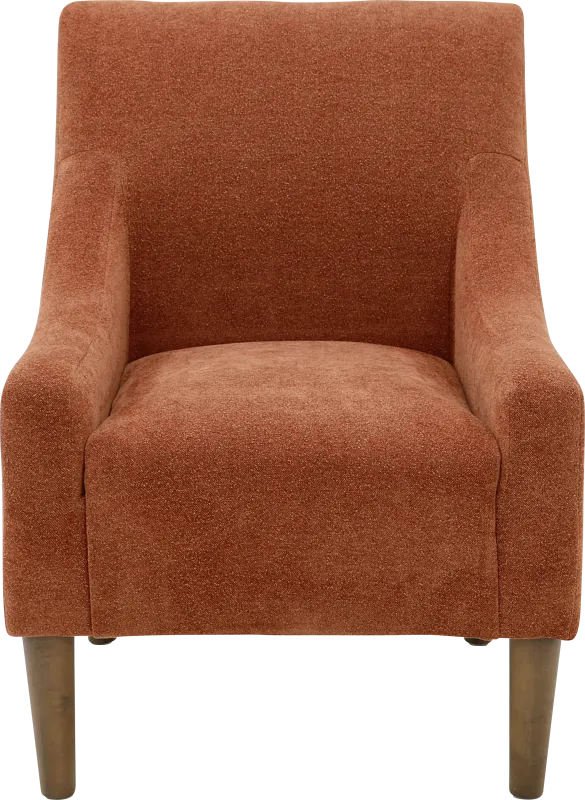 Arex II Orange Accent Chair