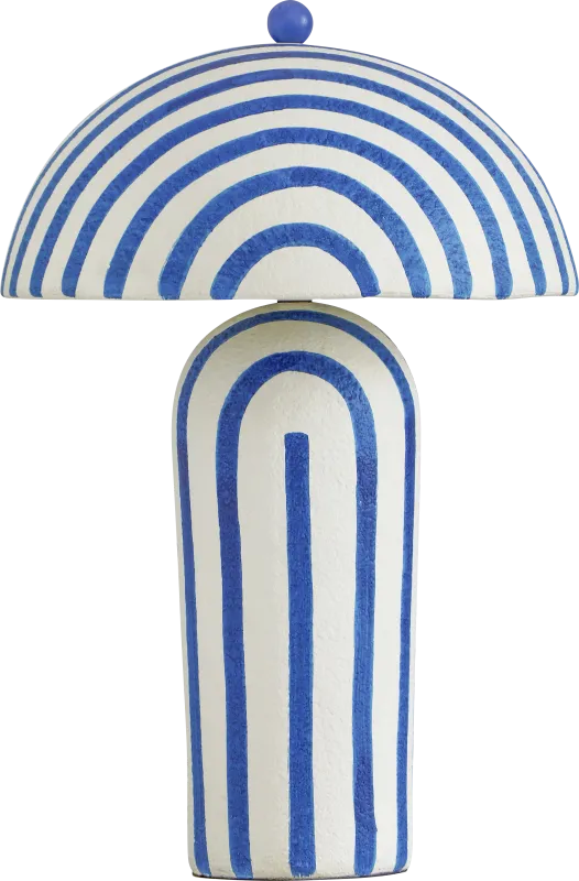 Gladys Lane Blue Lamp