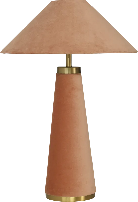 Banneker Shade Terracota Lamp