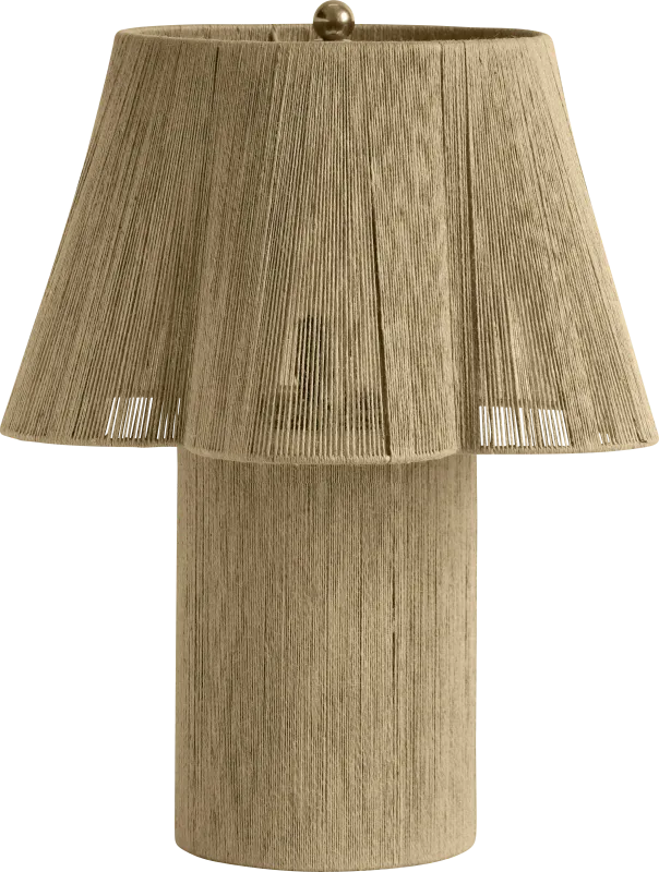 Julie Isle Natural Lamp