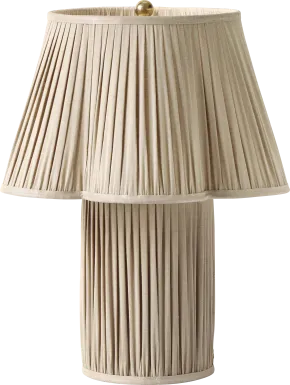 Julie Isle Beige Lamp