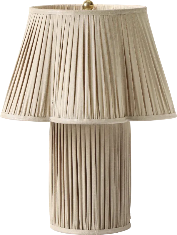 Julie Isle Beige Lamp