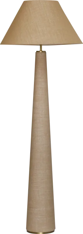 Banneker Shade Natural Floor Lamp