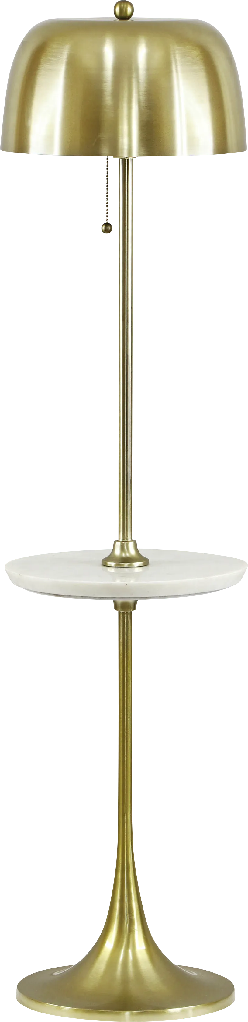 Kulick Post Brass Floor Lamp - Thumbnail - Image 1