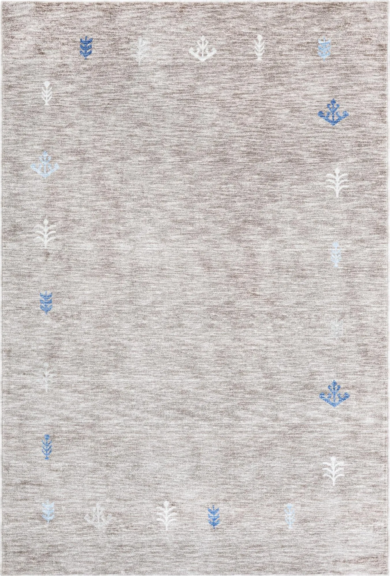 Mahbub Gray 6'1 x 9' Rug - Thumbnail - Image 1