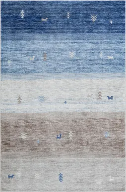 Onoly Blue 6'1 x 9' Rug