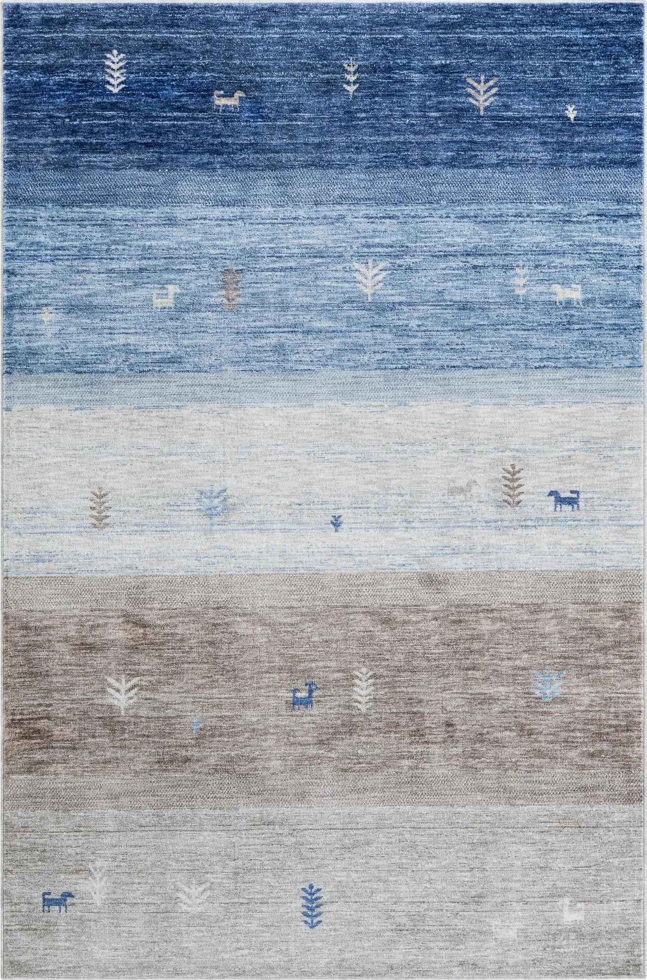 Onoly Blue 6'1 x 9' Rug - Image 1