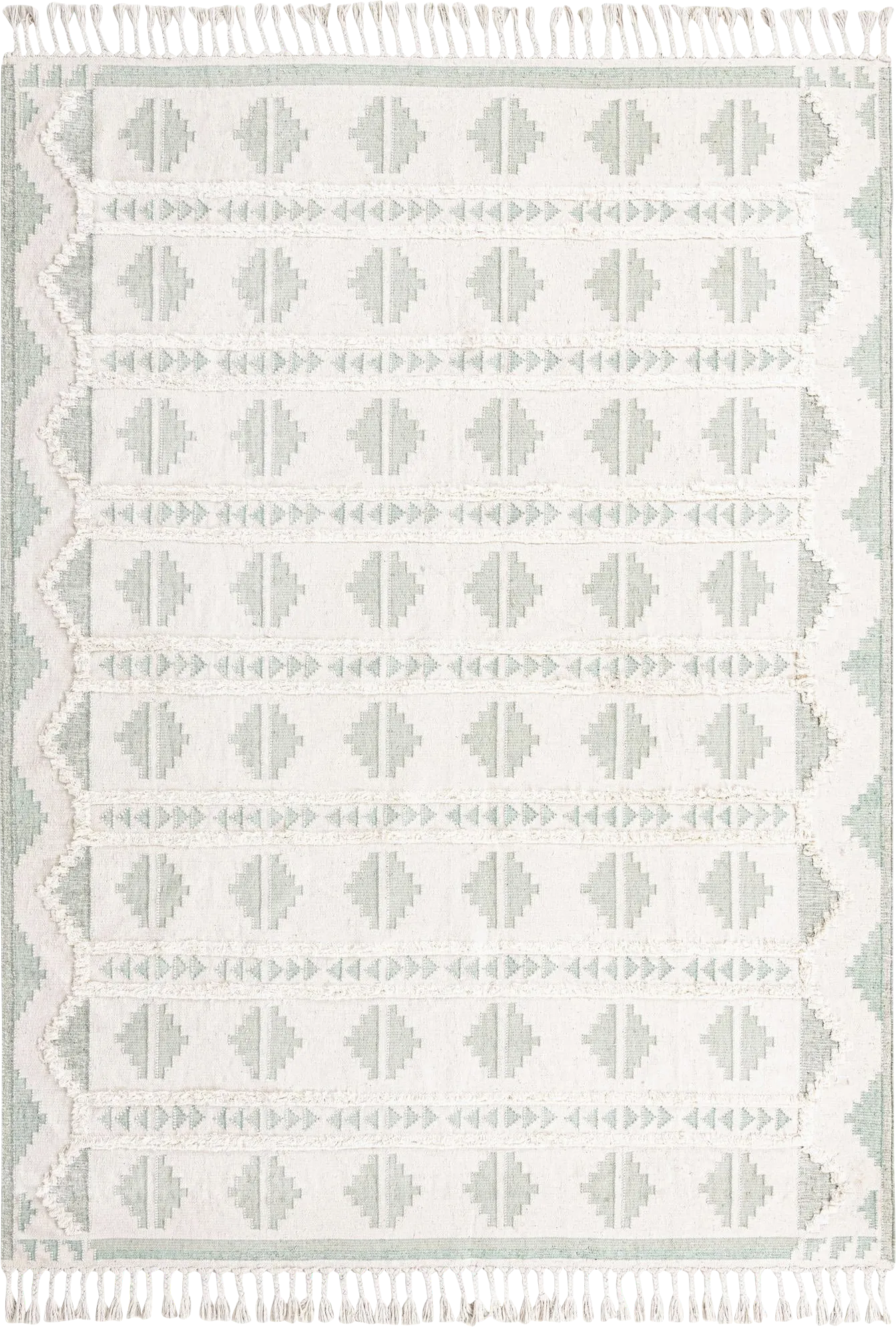 Rosea Aqua 10' x 14'1 Rug - Image 1