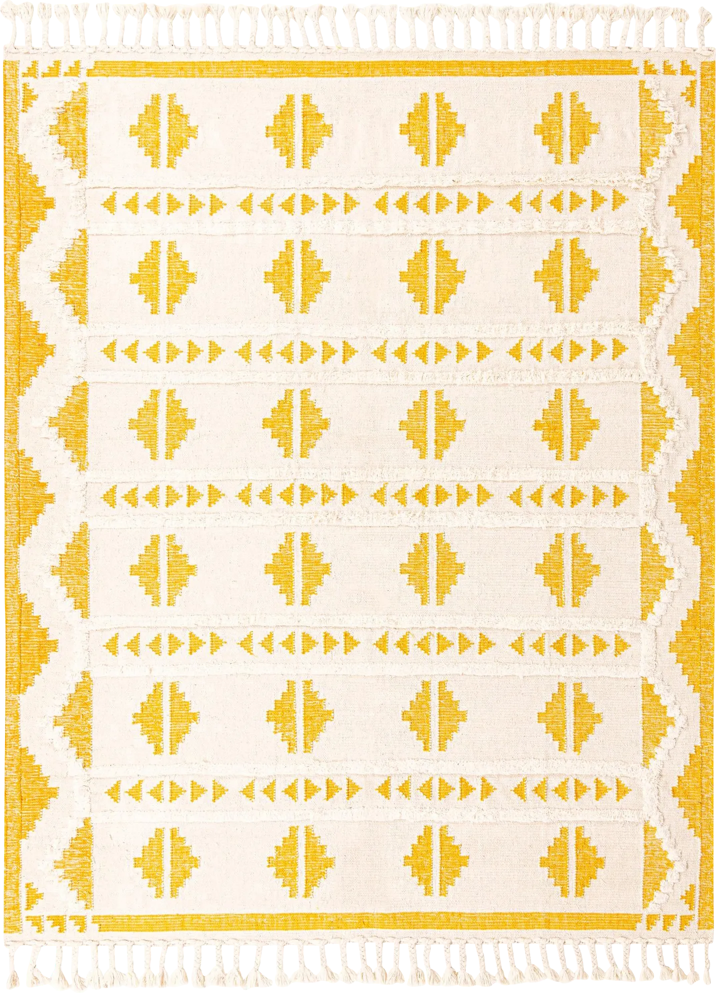 Rosea Yellow 8' x 10' Rug - Thumbnail - Image 1