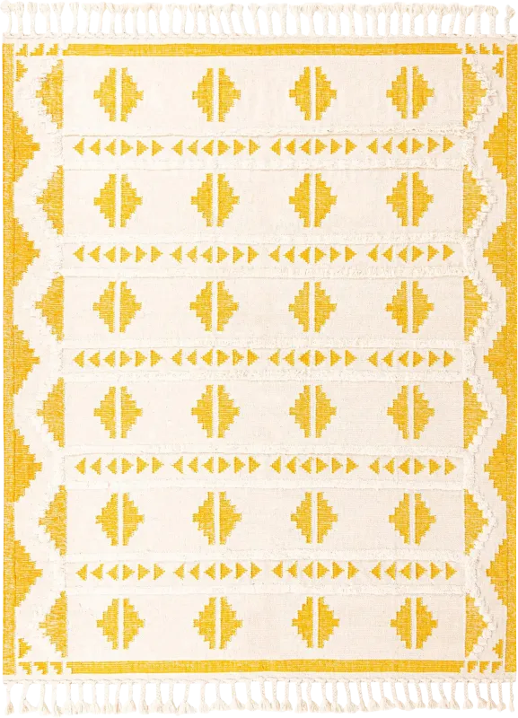 Rosea Yellow 8' x 10' Rug