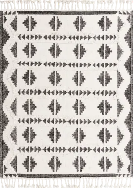 Rosea Black 8' x 10' Rug