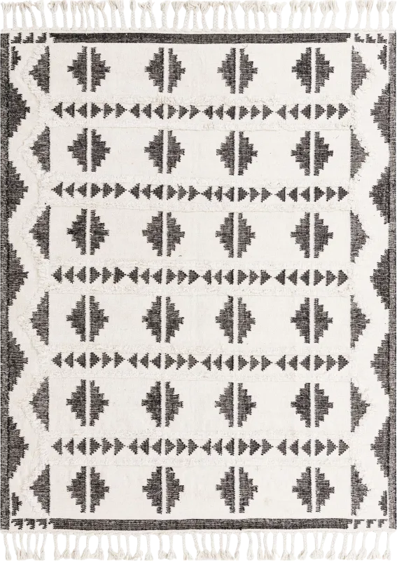 Rosea Black 8' x 10' Rug