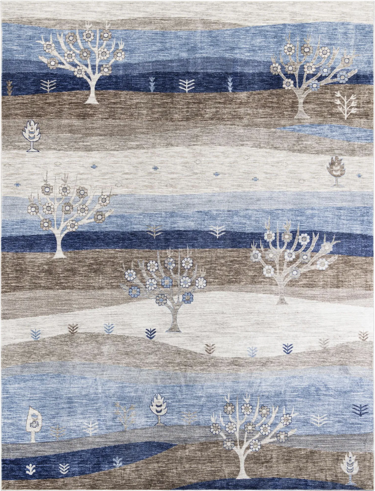 Hartfair Blue 9' x 12' Rug - Image 1