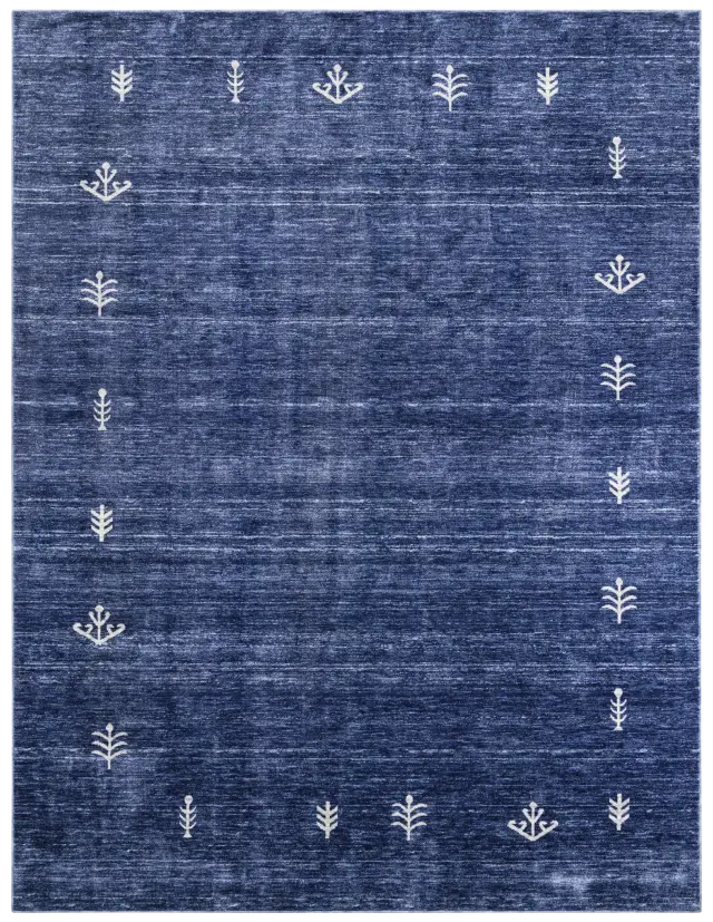 Mahbub Vi Mahbub Navy Blue Rugs | Rooms to Go