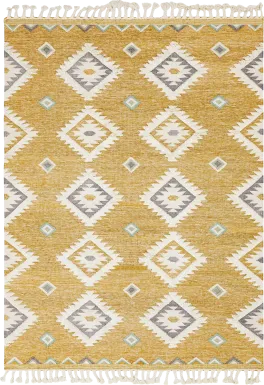 Mulde Yellow 9' x 12'2 Rug