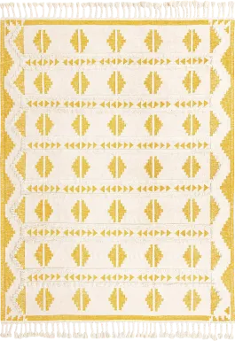Rosea Yellow 9' x 12' Rug