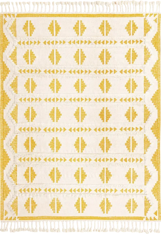 Rosea Yellow 9' x 12' Rug