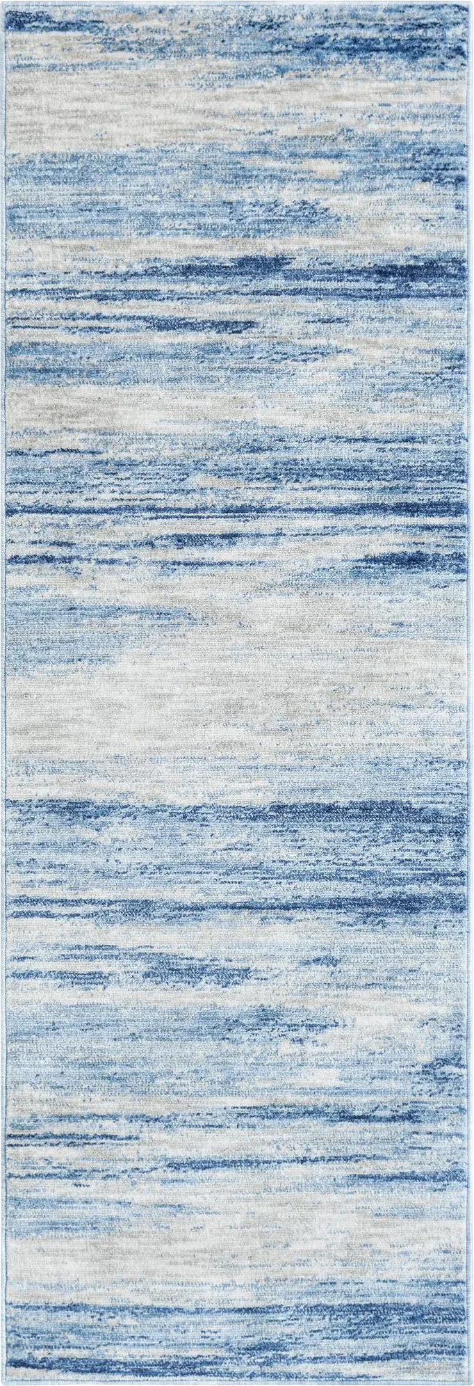 Trenfell Blue 2' x 6'1 Runner Rug - Thumbnail - Image 1