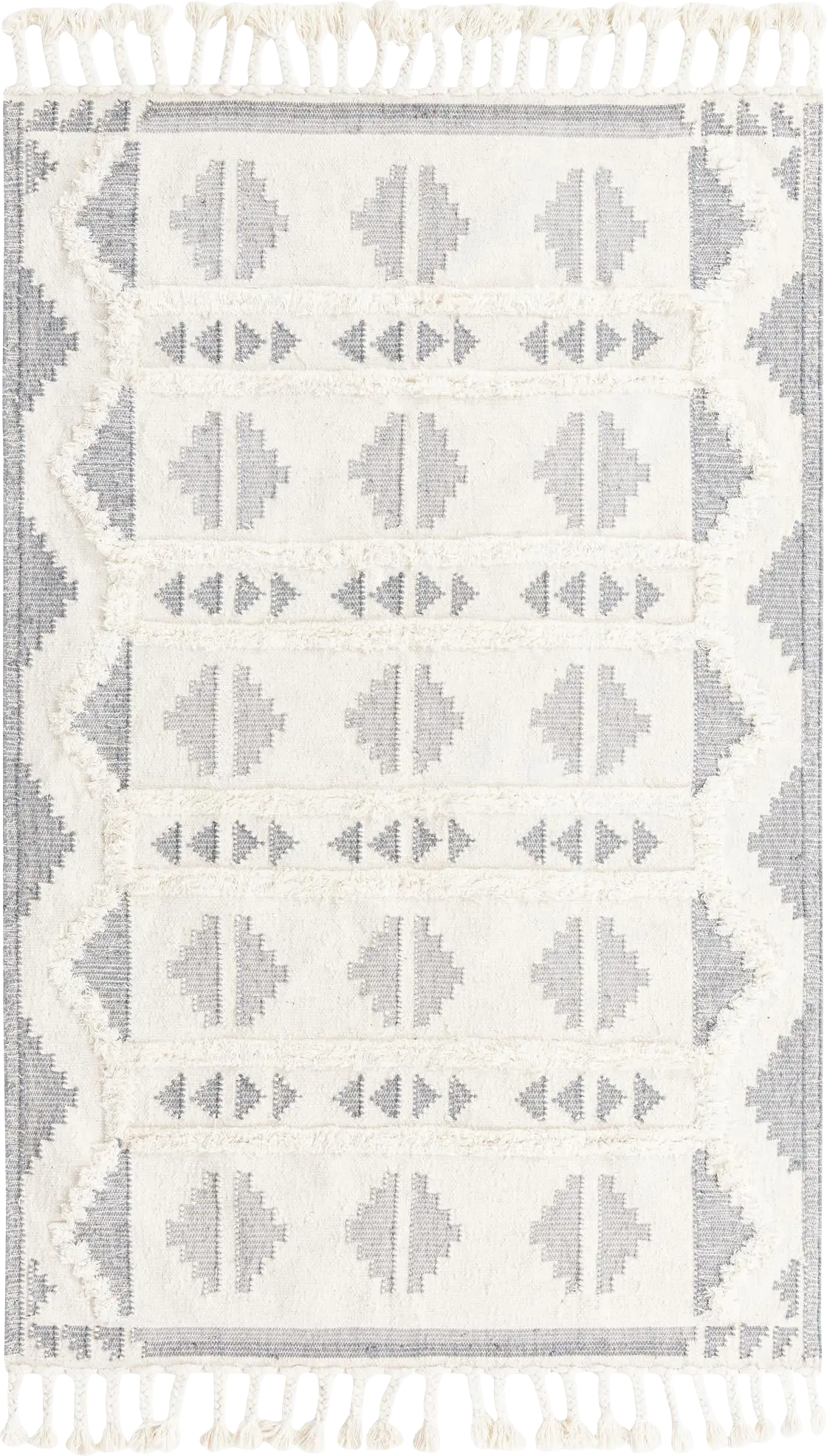 Rosea Gray 5'1 x 8' Rug