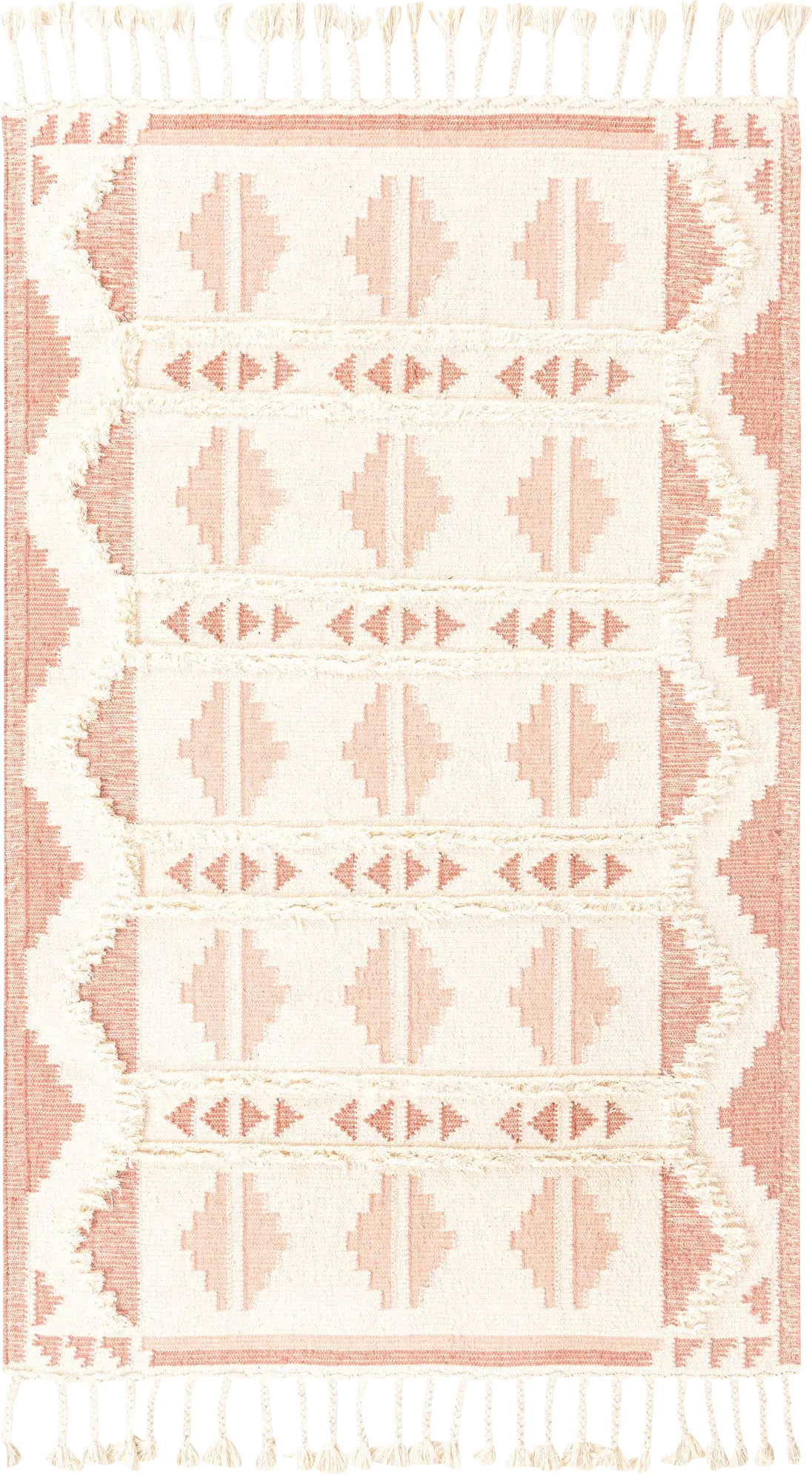 Rosea Pink 5'1 x 8' Rug - Image 1