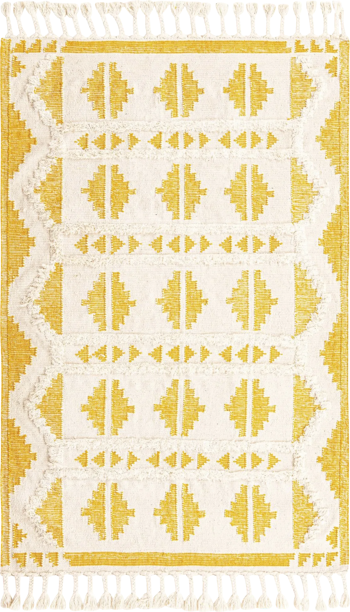 Rosea Yellow 5'1 x 8' Rug - Image 1