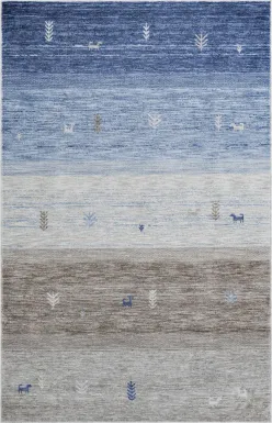 Onoly Blue 5'3 x 8' Rug