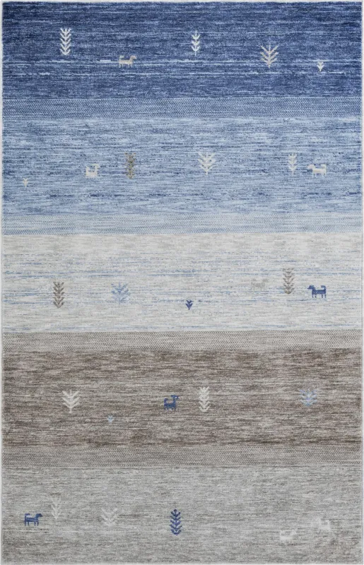 Onoly Blue 5'3 x 8' Rug