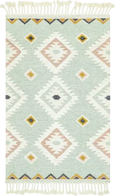 Mulde Aqua 5'1 x 8'Rug