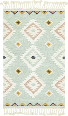 Mulde Aqua 5'1 x 8'Rug