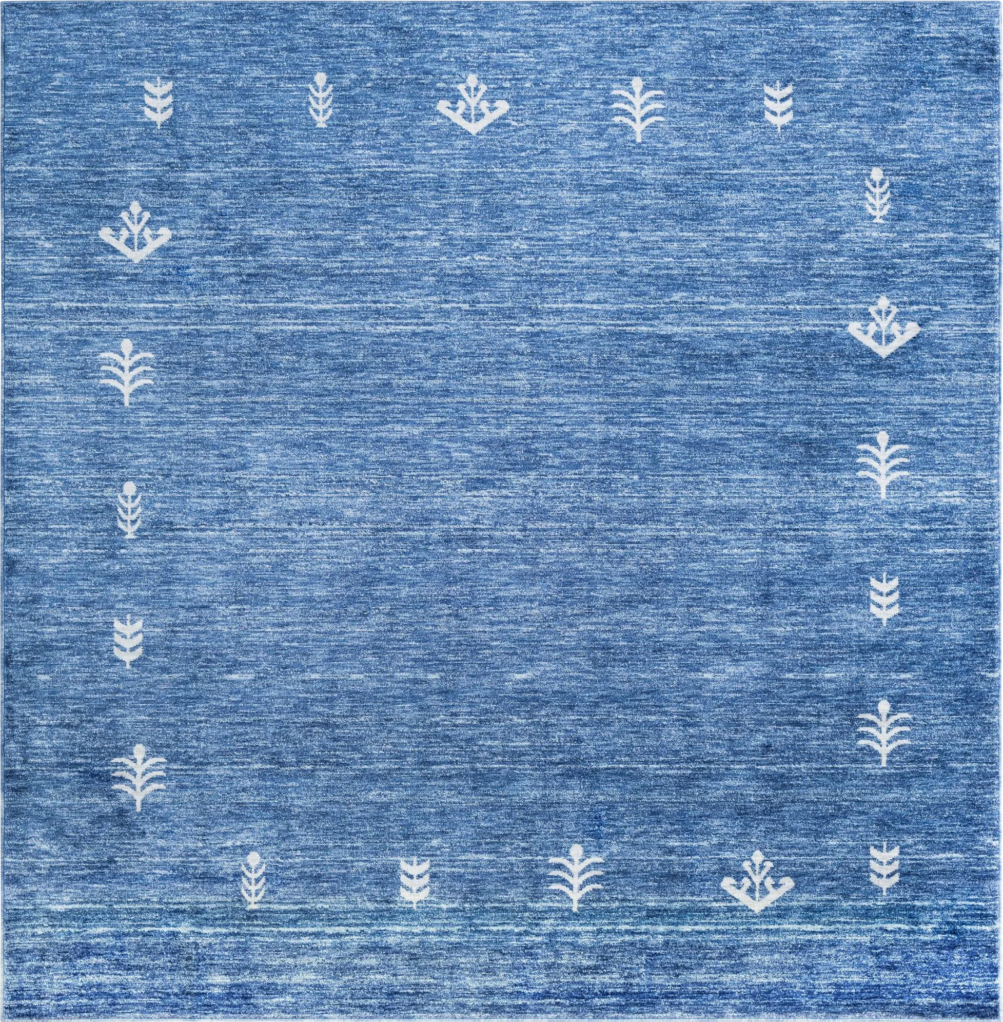 Mahbub Blue 7'10 Square Rug - Thumbnail - Image 1
