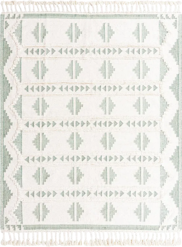Rosea Aqua 8' x 10' Rug