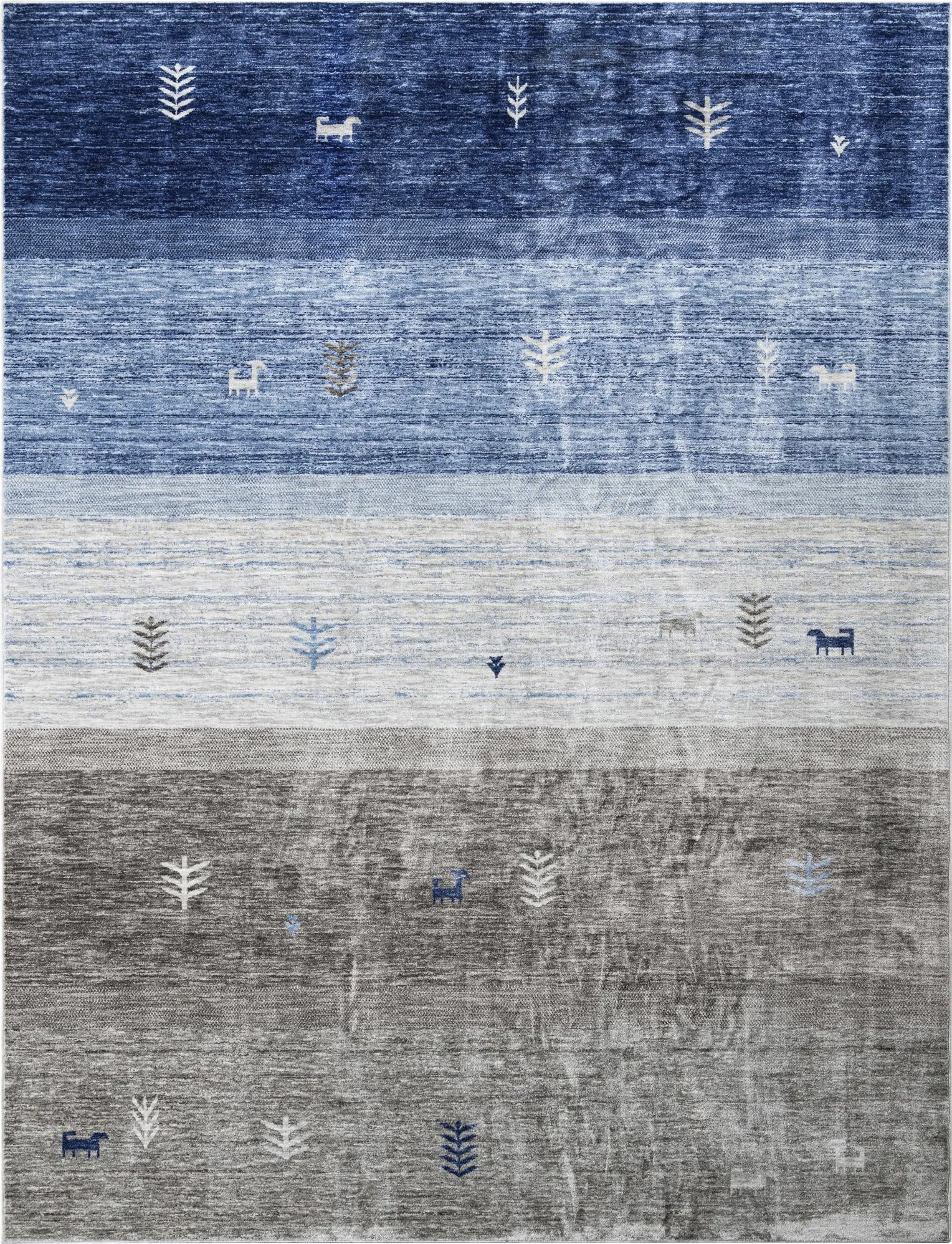 Onoly Blue 7'10 X10' Rug - Thumbnail - Image 1