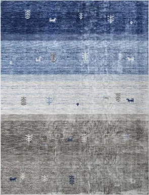 Onoly Blue 9' x 12' Rug