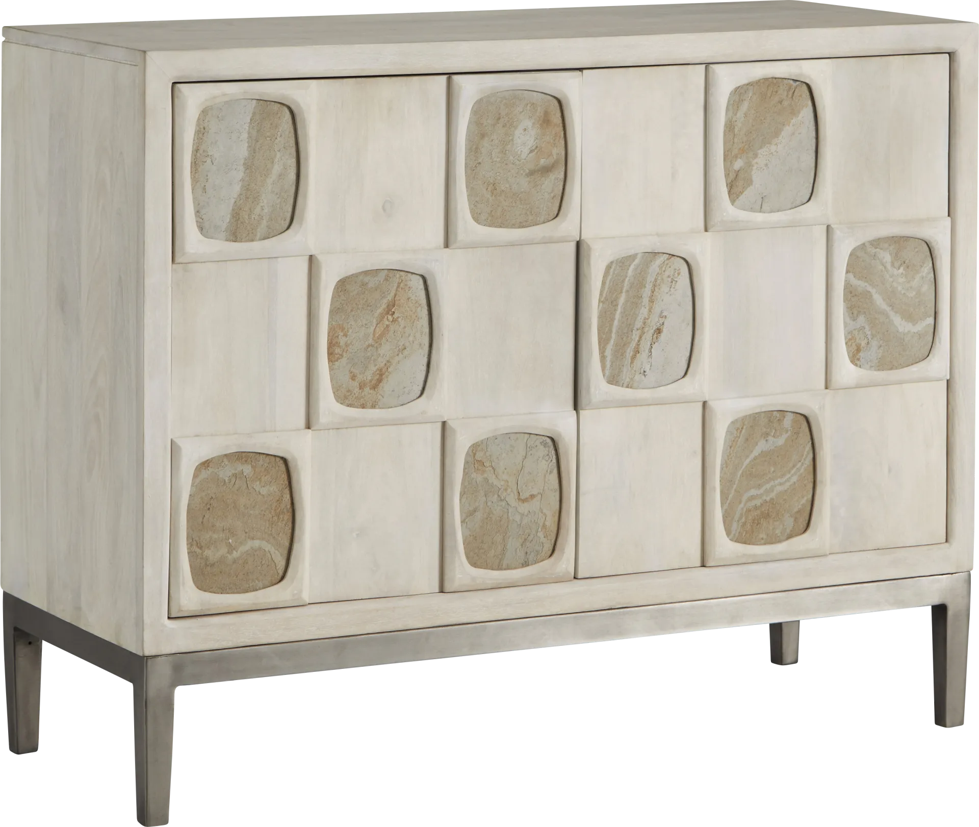 Soulwares White Bar Cabinet - Image 1
