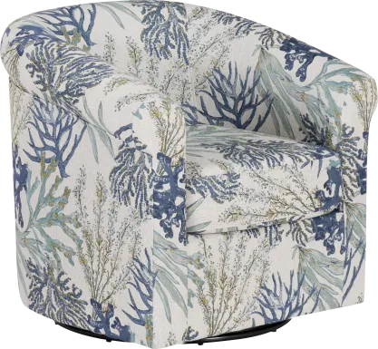 Witgate Blue Accent Chair