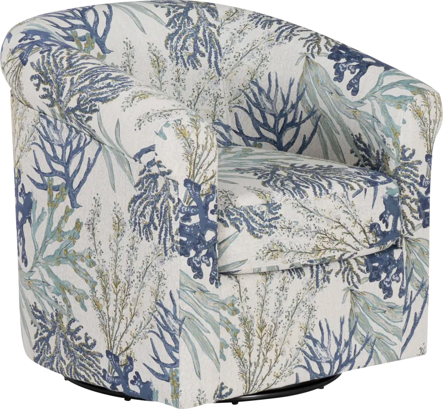 Witgate Blue Accent Chair