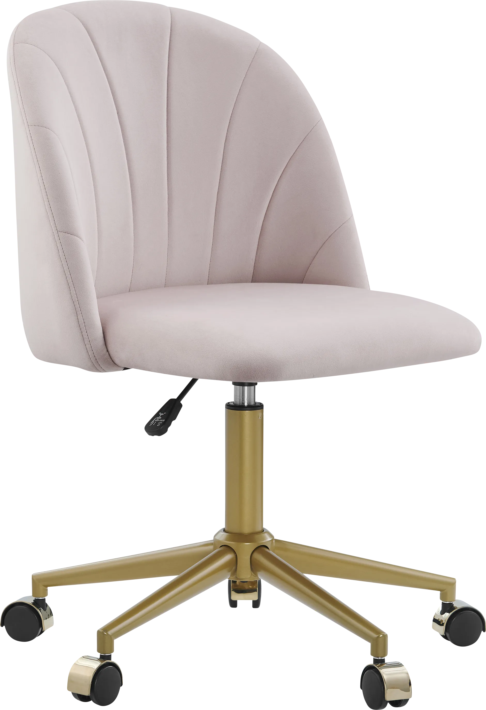 Cardlow Blush Desk Chair - Image 1