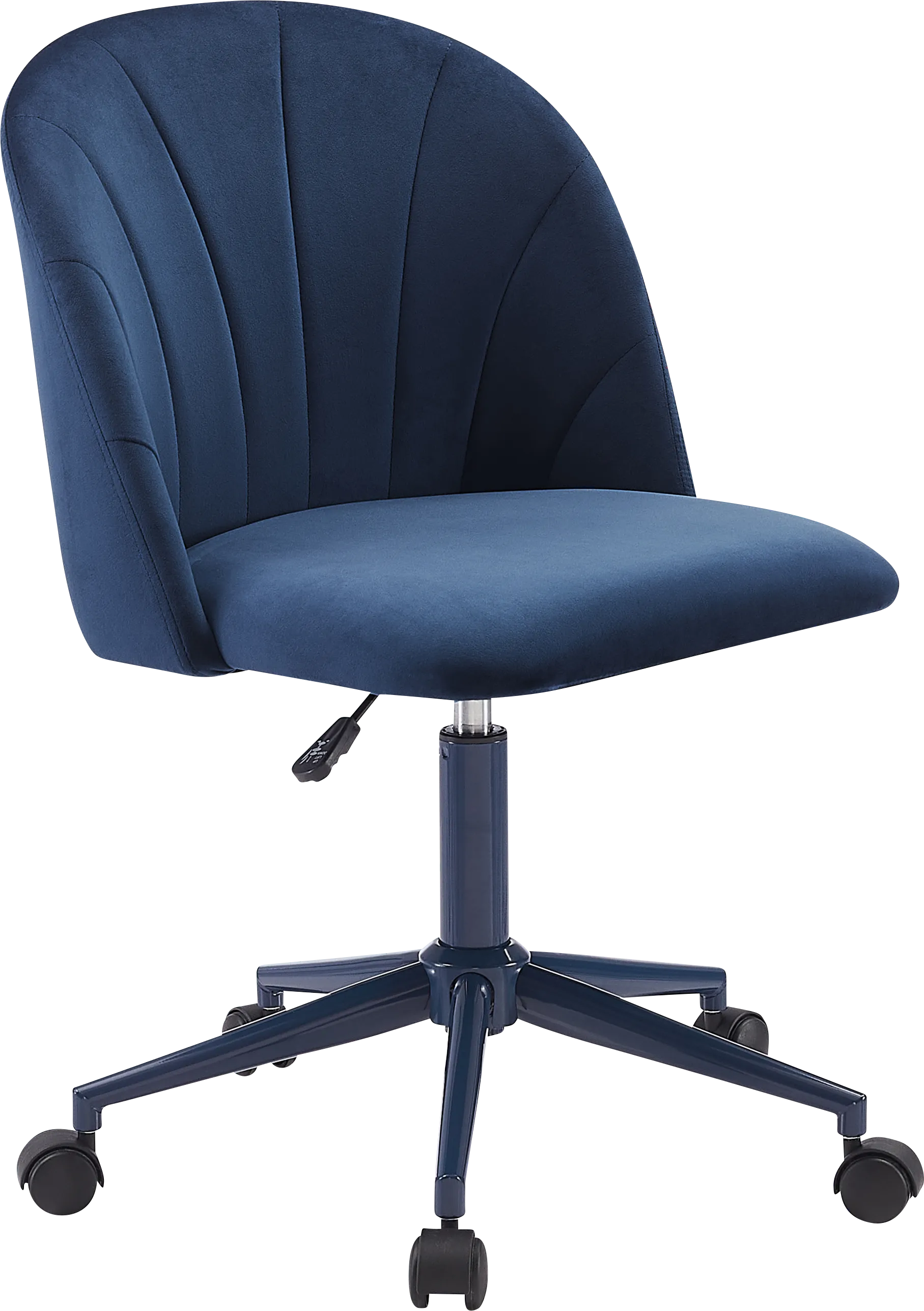 Cardlow Navy Desk Chair - Thumbnail - Image 1