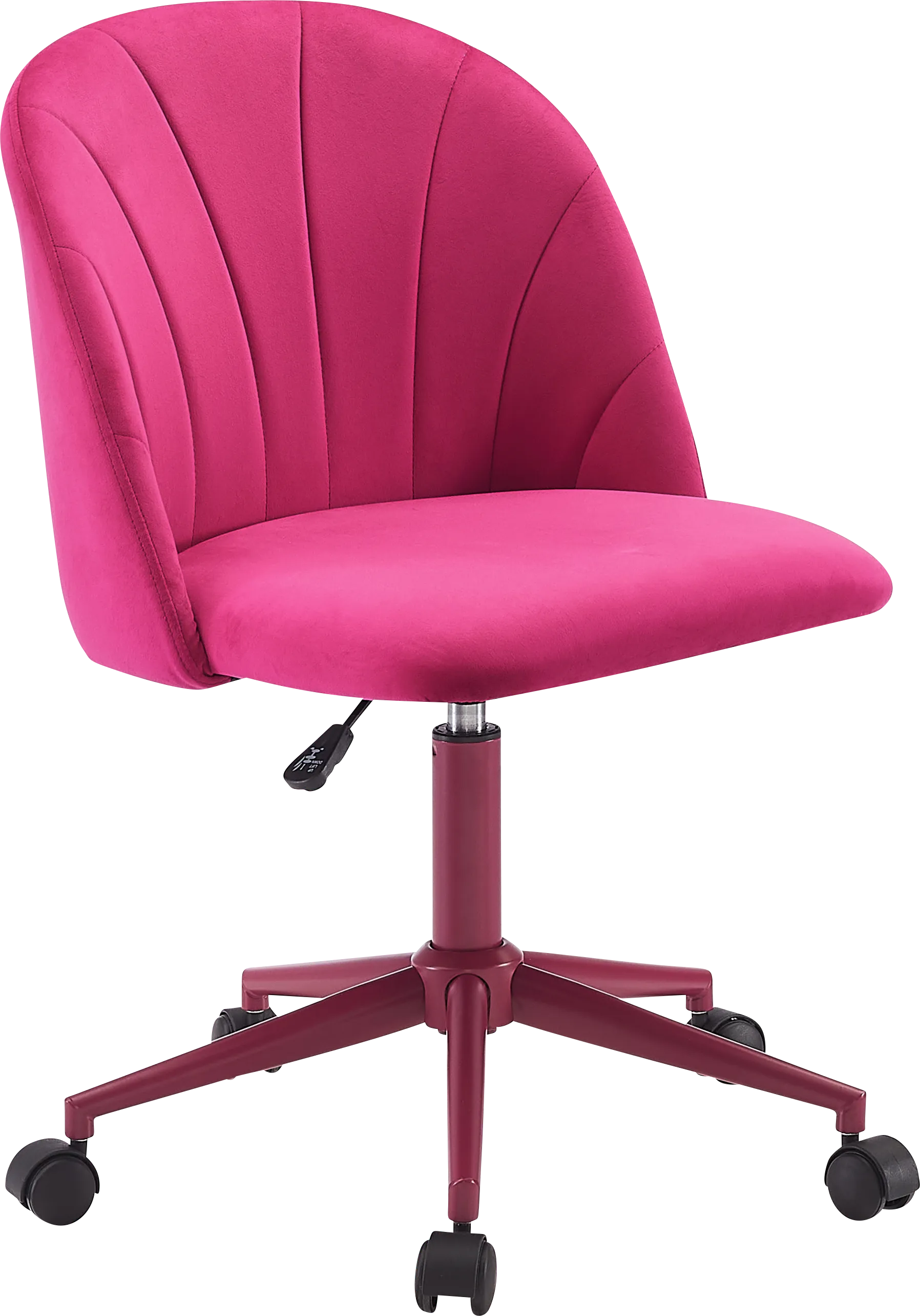 Cardlow Hot Pink Desk Chair - Image 1