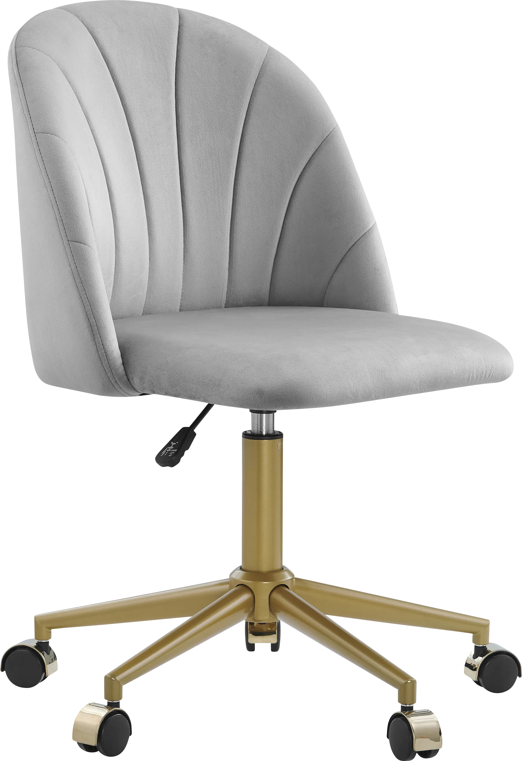 Cardlow Gray Desk Chair - Image 1