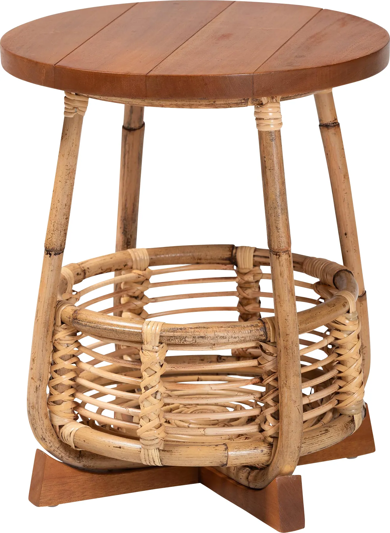 Lagoonfly Light Brown End Table - Thumbnail - Image 1