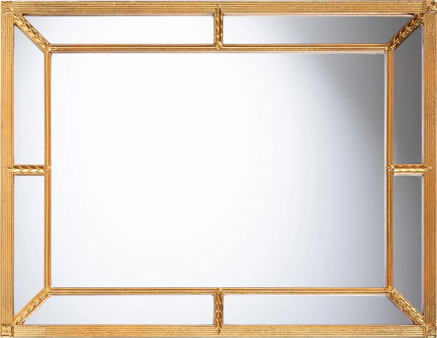 Moongolden Gold Rectangle Mirror - Image 1