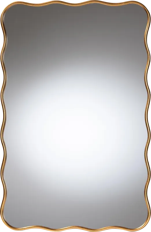 Lionbridgen Gold Rectangle Mirror